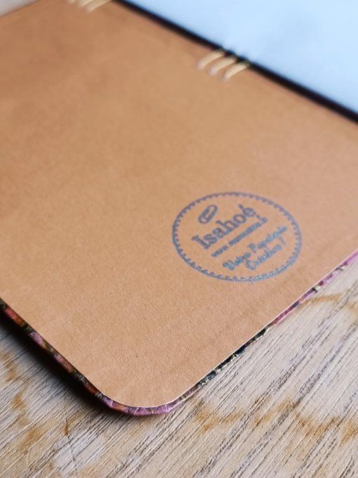 Carnet Reliure Copte en papier artisanal Népalais - Fait Main 